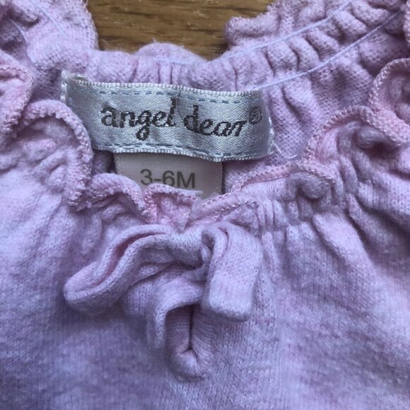 Angel Dear 3-6M Pink Bubble Romper - Picture 2 of 3